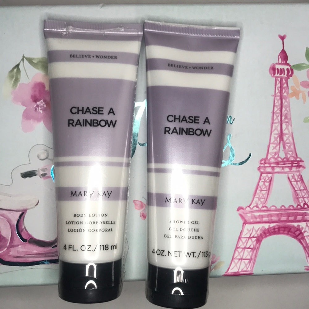 COPY - Chase a rainbow - Mary Kay shower gel&lotion